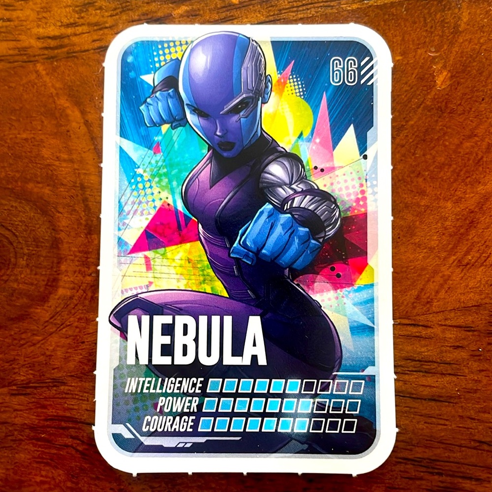 4/$20 Marvel NEBULA Intelligence Power Courage #66